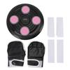 Music Boxing Machine with Light 4 Buttons 2 Modes 3 Speed Smart Punching Trainer with Gloves
