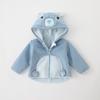 Fleece Jackets for Girls and Boys, Autumn/Winter Kids' and Babies' Hooded Tops, Baby Clothing, Cross-Border.
