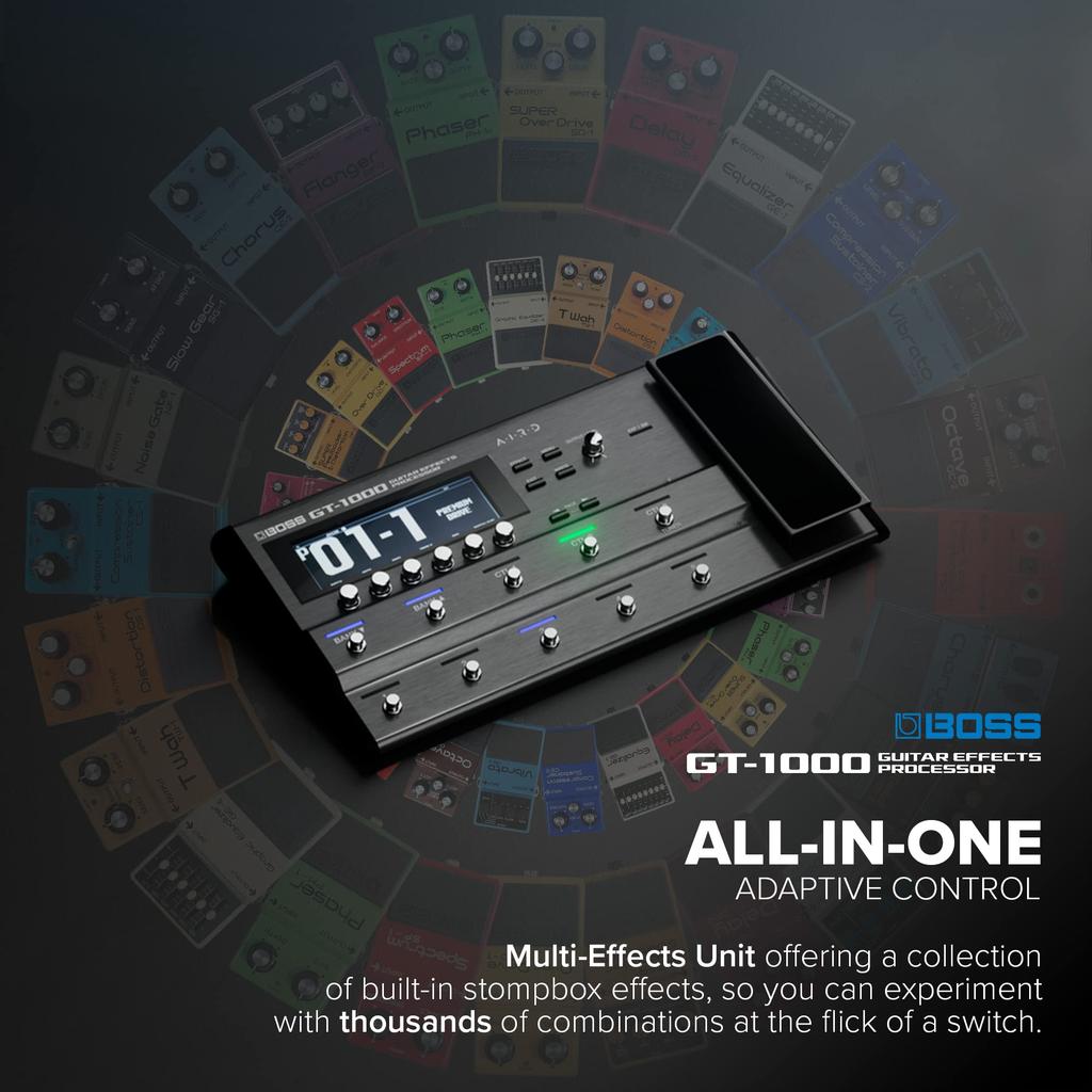 Гитарный процессор эффектов BOSS BOSS/GT-1000 мультиэффектор