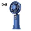 Handheld Cooling Fan Digital Display Brushless Motor 3 Adjustable Speeds Strong Airflow Rechargeable Desk Fan Personal Air Cooler