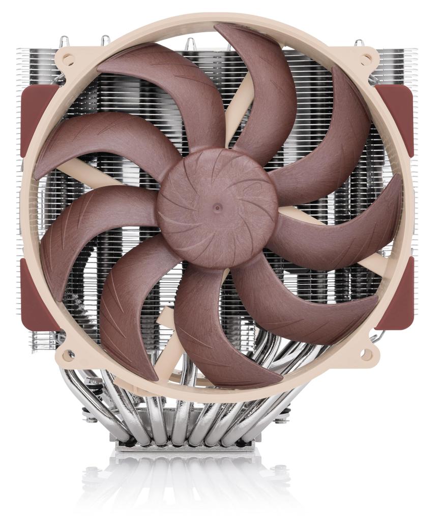 Noctua Dual Tower CPU Standard Version Compatible with AMD AM5 and Intel LGA1851 LGA1700 NH-D15 G2, Cooler, All-round / (Brown)
