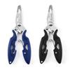Stainless Steel Blade TPR Handle Mini Fishing Pliers Outdoor Camping Fish Tongs PE Line Scissors Road Clamp for Fishing