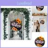 Welcome Sunflower Round Wood Door Hanger For Autumn Home Decoration Gift
