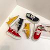 Kids' Canvas Skate Shoes - Breathable, Soft Sole, Non-Slip, Unisex Casual Footwear for Students