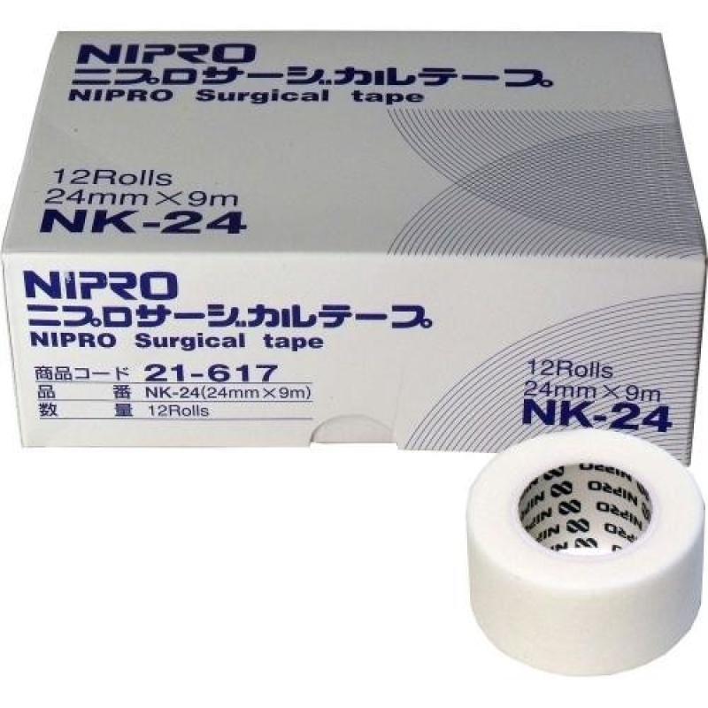 Хирургическая лента Nipro NK-24 24 мм × 9 м для коммерческого использования 12 рулонов