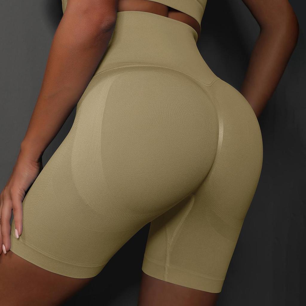 Летние шорты для йоги, стройнящие фигуру: Подтягивающие бедра, эластичные и идеально подходящие для бега