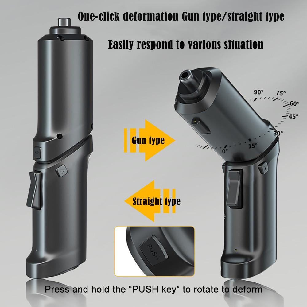 Маленькая и мощная аккумуляторная отвертка, 1300 мАч, 3,6 В, 250 об/мин, аккумуляторная беспроводная отвертка, комплект беспроводных электрических отверток
