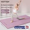 yottoy Нескользящий коврик для йоги для женщин, профессиональный звукопоглощающий амортизирующий коврик для домашних тренировок и фитнеса, олимпийский фиолетовый [Эксклюзив JINGDONG]