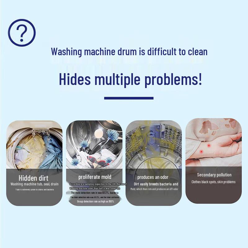 Mr Muscle Порошок для очистки барабана стиральной машины