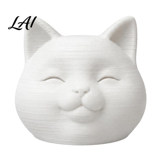 Anti Scratch Frame Holder Cat Glasses Holder 3D Printed Kitty Eyeglass Stand Cute Lover Birthday Present Desk Organizer for Spectacle Display,