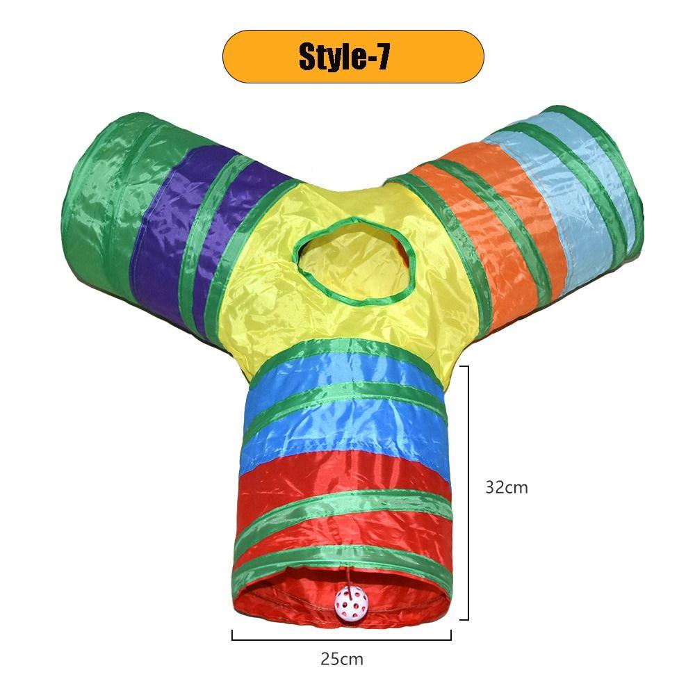 Pet Supplies Cat Play Tunnel Tube Collapsible Hamster House Tunnel For Pet Gerbil Rat Small Animals