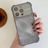 Роскошный противоударный ретро-винтажный чехол из ковбойской ткани для iPhone 17 Air 16 15 14 13 Pro Max Plus Чехол для телефона с большим защитным окном