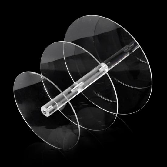 Прозрачный круглый держатель для торта, акриловый, 44989, ярусная стойка для кексов, подставка для вечеринки