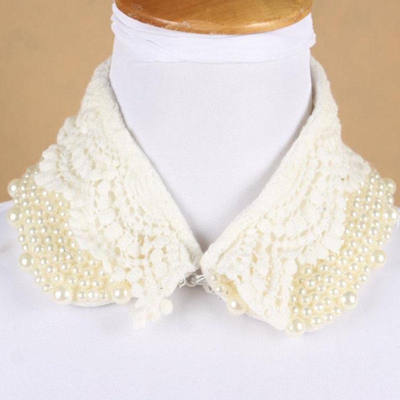 Diamond Women Shirt False Collars Crystal Removable Collar For Women Fake Collar Detachable Diamond Lacklace Nep Kraagie