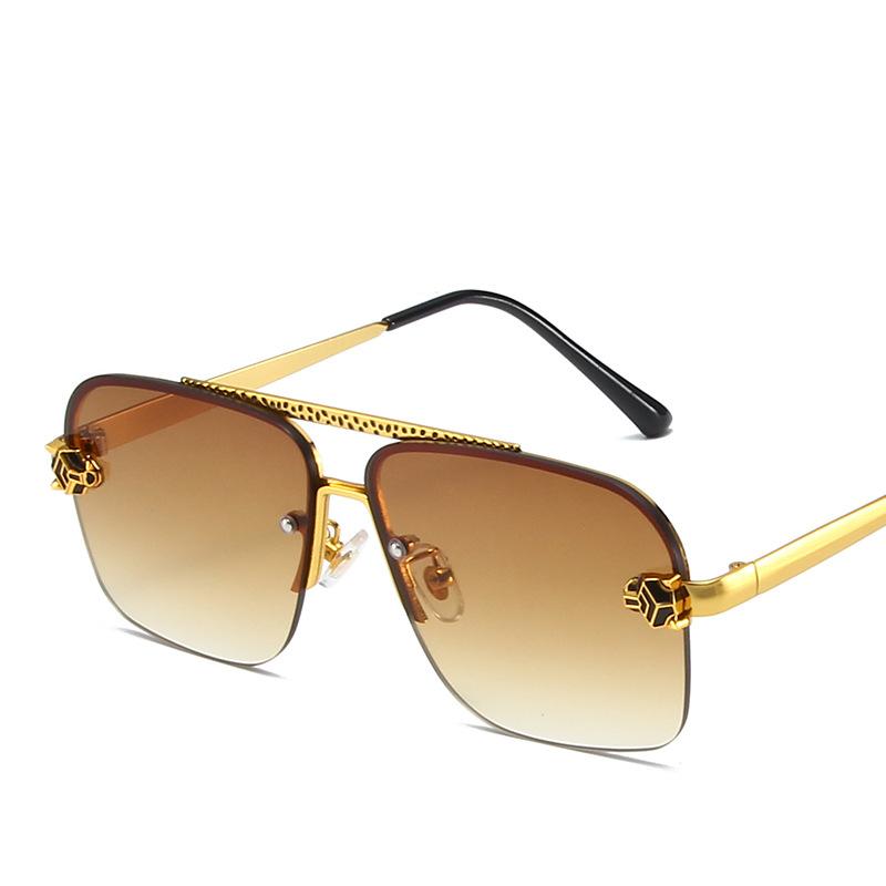 Men's Glasses Sun Protection UV Protection Fashion Personality Retro Hip Hop Punk Driving Commuter Travel Sunglasses for Fishing