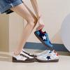 Forrest Gump Shoes 2025 Spring New Korean Version Ins Breathable Little White Shoes Women's Low-top Casual Board Shoes Muffin Shoes HB09