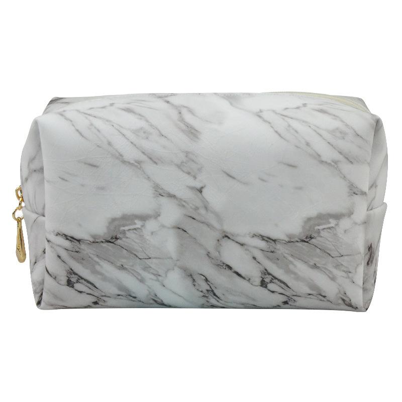 Travel Makeup Bag Portable Outdoor Storage Bag Wash Bag, Small Size PU Waterproof Shell Makeup Bag