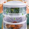 Kitchen Stackable Insulation Dust Proof Food Leftover Container with Lid Cover Dust and Fly Proof In Summer
