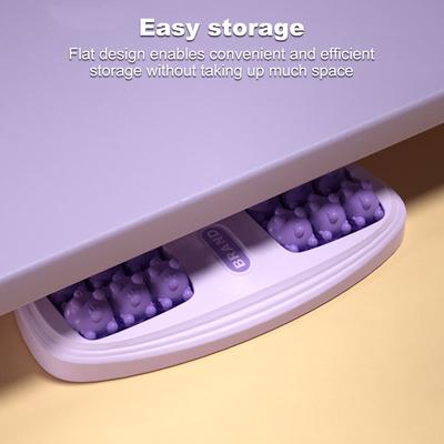 Двойной массажер для ног Роликовый с магнитными шариками Многоточечный массажер для ног Ролики для точечного массажа Для домашней терапии ног Растирание Расслабление