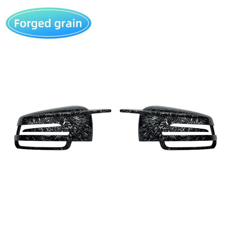 Side Mirror Cap Covers For Mercedes Benz W176 W246 W212 W204 C117 X156 X204 W221 C218 A B C E S CLA GLA GLK Class Black Replace