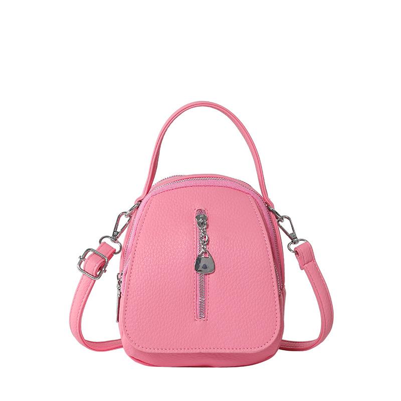 Новая модная однотонная маленькая женская сумка, простая на плечо, женская сумка для поездок, повседневная сумка-мессенджер