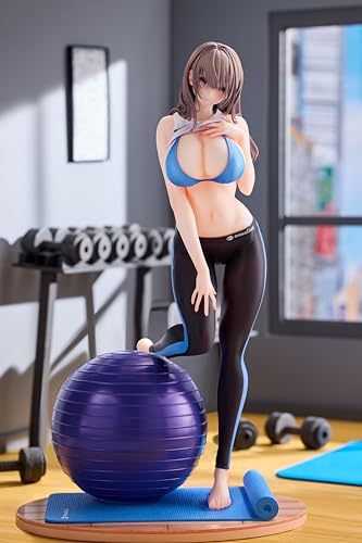 Momorose Training Girl Aoi Height: Approximately 280mm (including Base) 1/6 Scale Painted PVC and ABS Figure