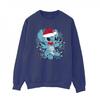 Womens/Ladies Lilo And Stitch Christmas Lights Sketch Sweatshirt