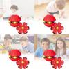 Vibrant Light Up Flying Disc Ball With Stretchy Design For Kids Play And Exercise