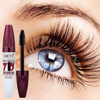 Тушь для ресниц 7D Extreme Volume Lash, водостойкая и долговечная, натуральное утолщение и подкручивание ресниц