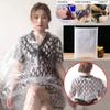Парикмахерские халаты, накидки для парикмахерских, парикмахерская ткань, одноразовая накидка для стрижки волос, инструменты для химической завивки