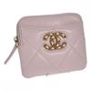 AP2086 Coin Case Pink Lambskin Women