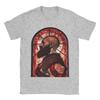 Unisexs TShirt Stained Glass Kratos God Of War Vintage Cotton Tees Short Sleeve T Shirt Crewneck Clothes New Arrival