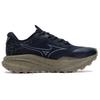 Mizuno Мужские низкие массивные кроссовки Wave Solar V2 с амортизацией, износостойкой и дышащей конструкцией, модель Mizuno D1GH241803, черные.