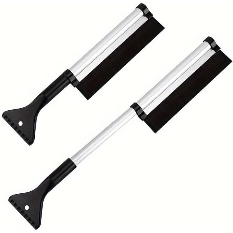 Складная автомобильная лопата для снега «Все в одном» 16-24 дюйма, многофункциональный скребок для льда и снега со стекла и лобового стекла, незаменимый аксессуар для зимних путешествий