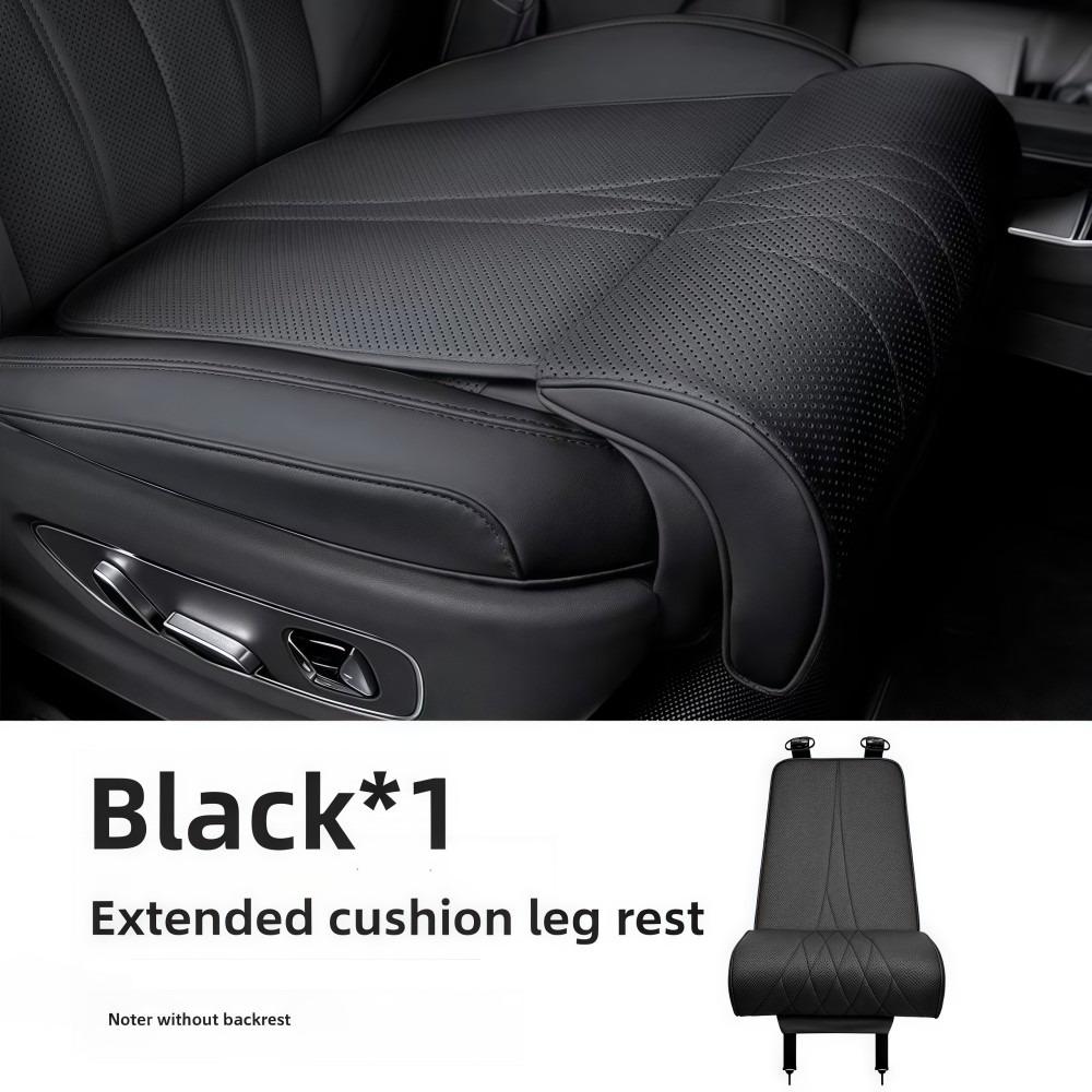 Leather Car Seat Leg Support Pad Universal Seat Cushion Seat Extender Leg Cushion For Long Drive