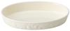 Banko Ware Oven-Safe Party Gratin Dish with Relief, Approximately 30cm Diameter, Creamy, Ceramic, Microwave-Safe, Made In Japan, Product Number 15018