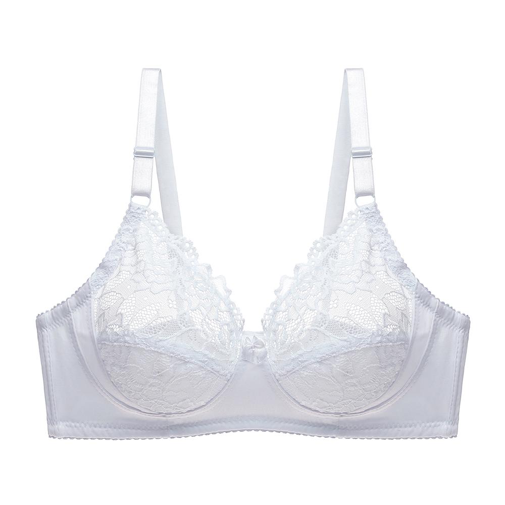Artdewred Fashion Sexy Ladies Underwear Full Coverage Minimizer Non Padded Lace Sheer Bra For Women