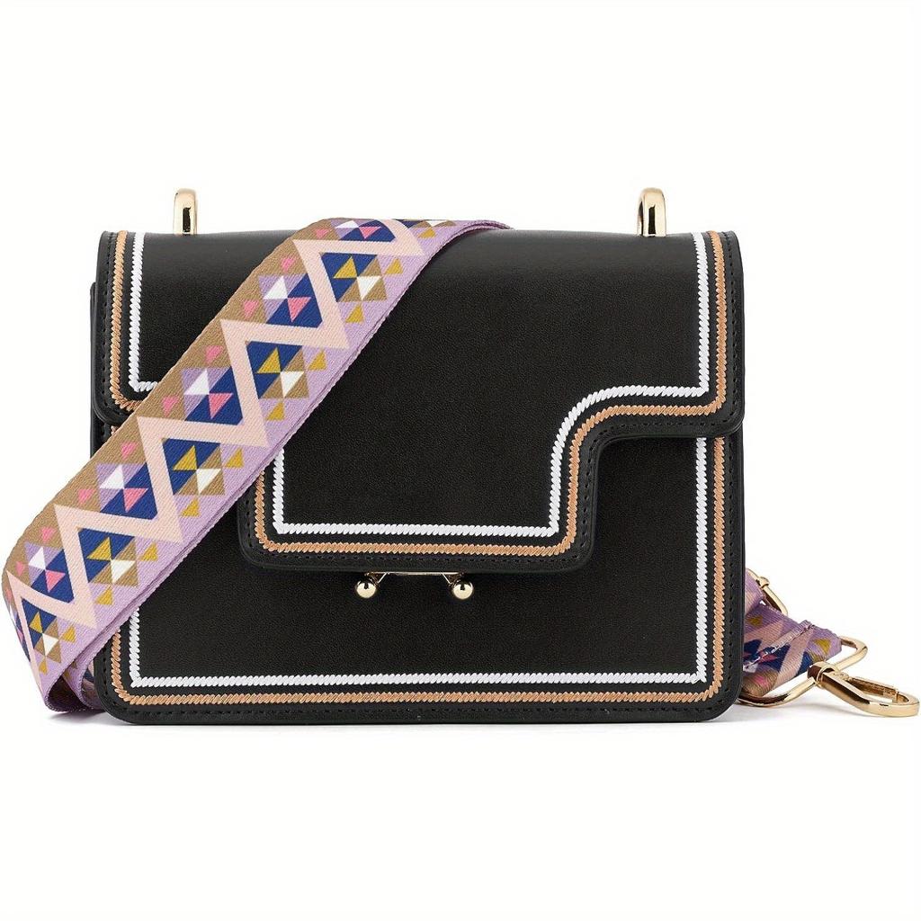 Ремень для сумки через плечо, регулируемый полосатый узор, женский ремень через плечо, сделай сам, утепленный модный нейлоновый новый ремень для сумки