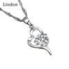 Женское ожерелье Lindon, кулон из медного сплава, циркон, модный подарок