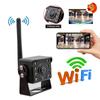 Беспроводная WiFi камера заднего вида для грузовика, прицепа, автофургона, кемпера, ударопрочная, водонепроницаемая, 170°, широкоугольная, ночное видение