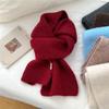 New Solid Color Scarf For Women In Spring And Autumn Versatile Ribbon Wrist Strap Headband Fashionable Decoration Student Neck Protection Small Scarf