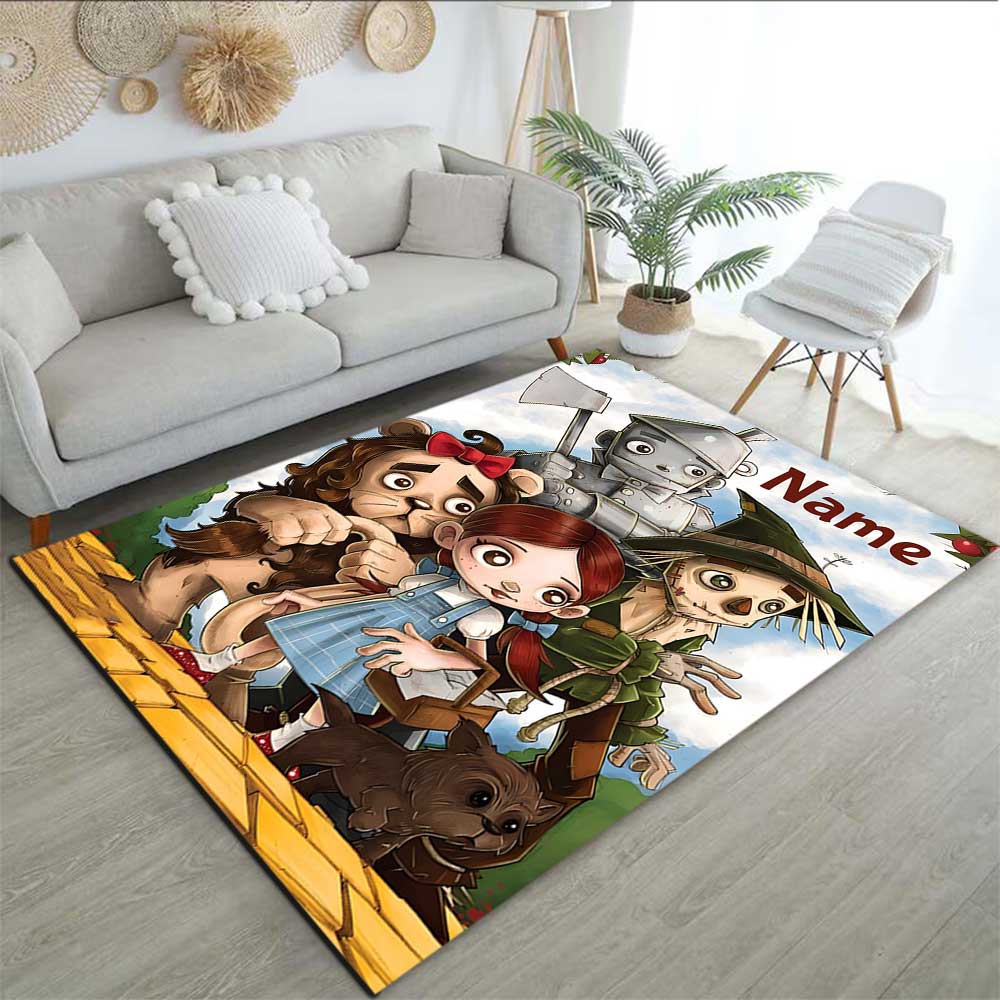 Warner Bros. Films (2) Customize your name rug, office chair cushion, home bedroom living room gift.