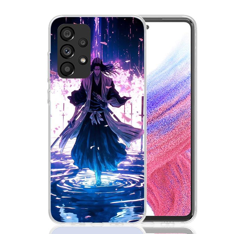 Чехол для телефона Bleach Кучики Бьякуя для Samsung Galaxy A17 A16 A14 A15 A13 A57 A56 A54 A55 A53 A37 A36 A34 A35 A33 A26 A24 A25 A23