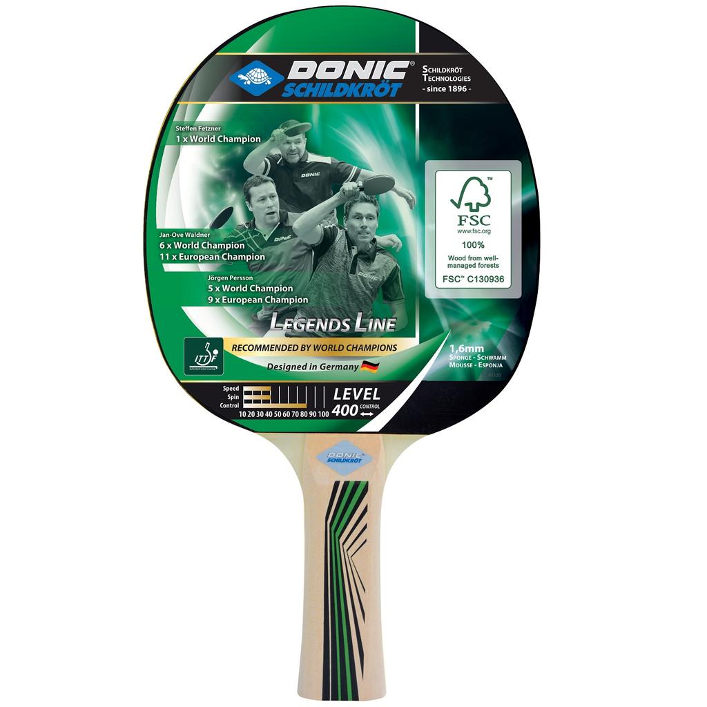 DONIC Legends 400 FSC Table Tennis Racket