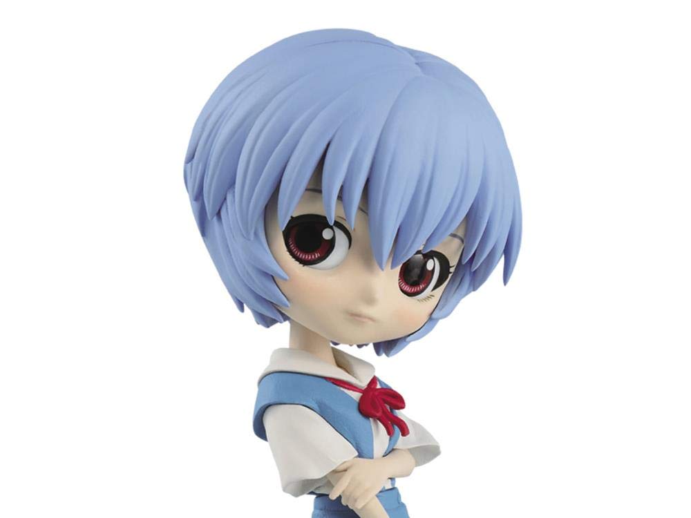 Banpresto Evangelion Новая театральная версия Q Posket Рей Аянами Фигурка Все 2 типа Набор Цвет Редкий цвет [Нормальная версия. + Вер.]