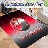 Custom Text Printed Rug SC Freiburg FC Non Slip Floor Carpet For Home Room Decor