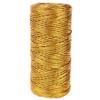 100M/Roll Rope Gold Polyester Twine Silver Macrame Cord Crafts Thread Sewing DIY String Gift Packaging Rope 1.5MMx100M