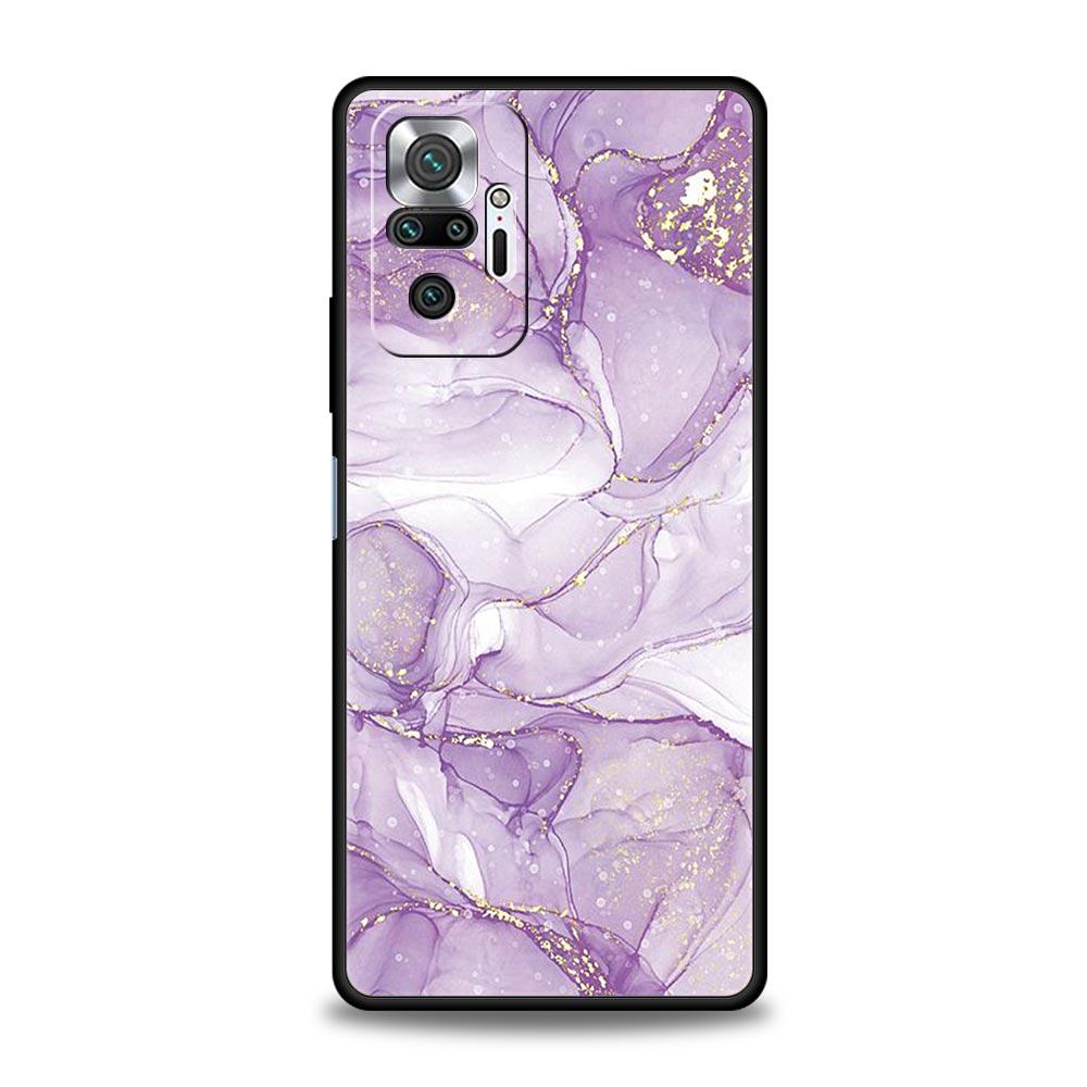Для Redmi 10C Чехлы Funda Marble Ink Wash Мягкий чехол для телефона для Xiaomi Redmi Note 12 11 9S 9 8 10 Pro Plus 7 9T 8T 9C 9A 8A Чехол