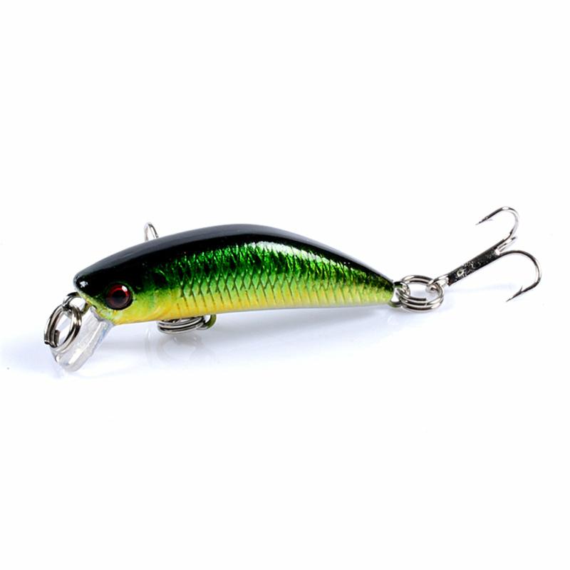 Мини-рыболовная приманка Minnow 4,5 см, 2,8 г, твердая наживка Topwater, рыболовные снасти