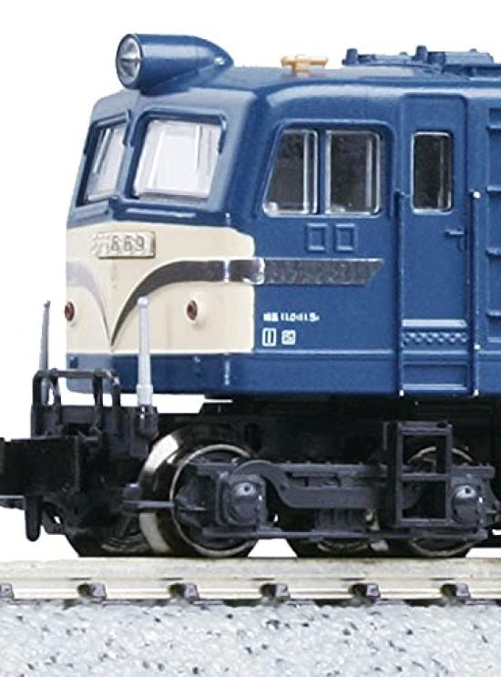 KATO N gauge EF58 late large model train electric locomotive model, windows, blue, 3020-1